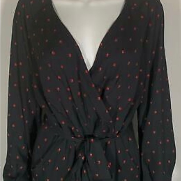 Maison Jules Ladybug Printed Wide Leg Jumpsuit - Picture 8 of 8